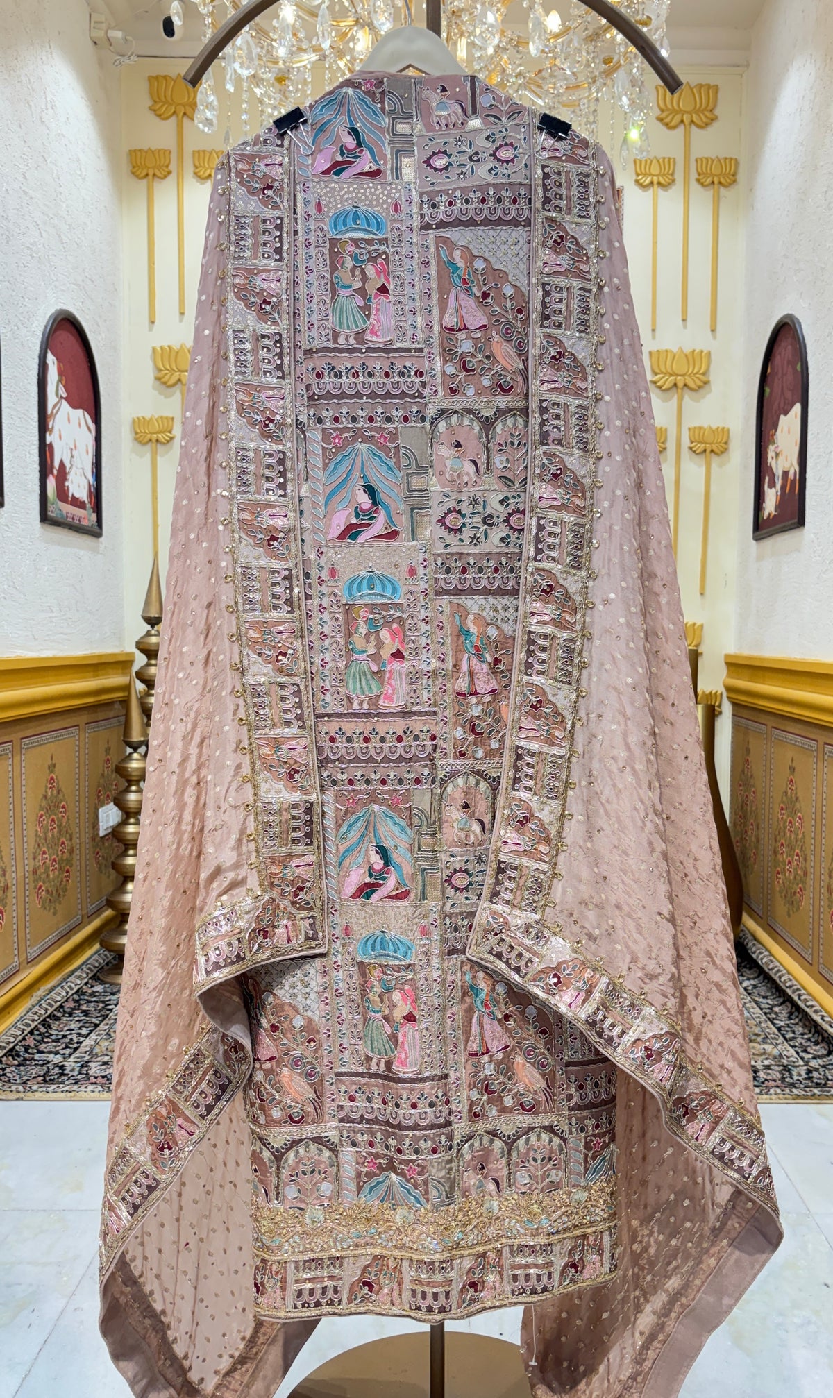 Azure Royal Handwork Suit
