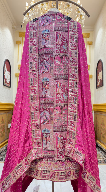 Azure Royal Handwork Suit