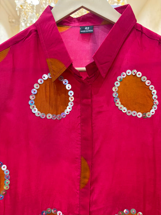 Azeira Sequin Moti Co-ord Set