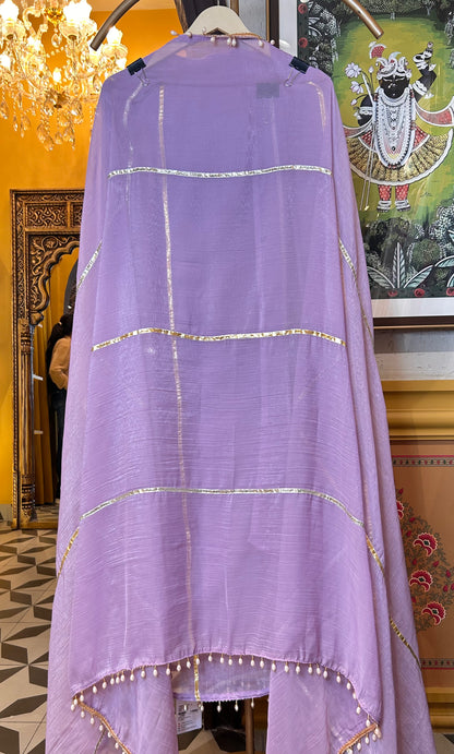 Tissue organza suit(Lavender)