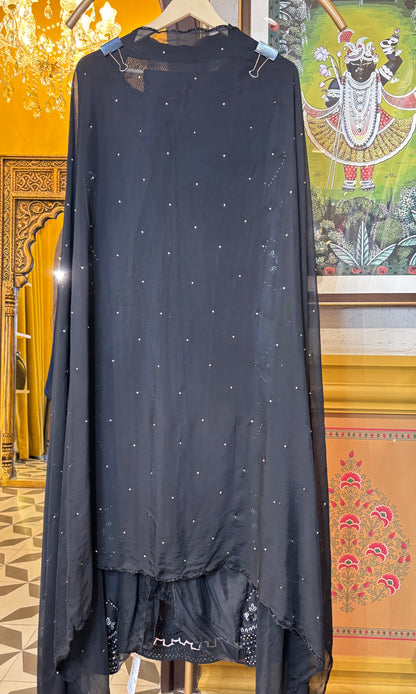Noir Organza Suit