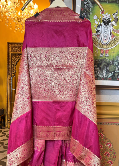 Royal wave of Baranasi suit (Wine)