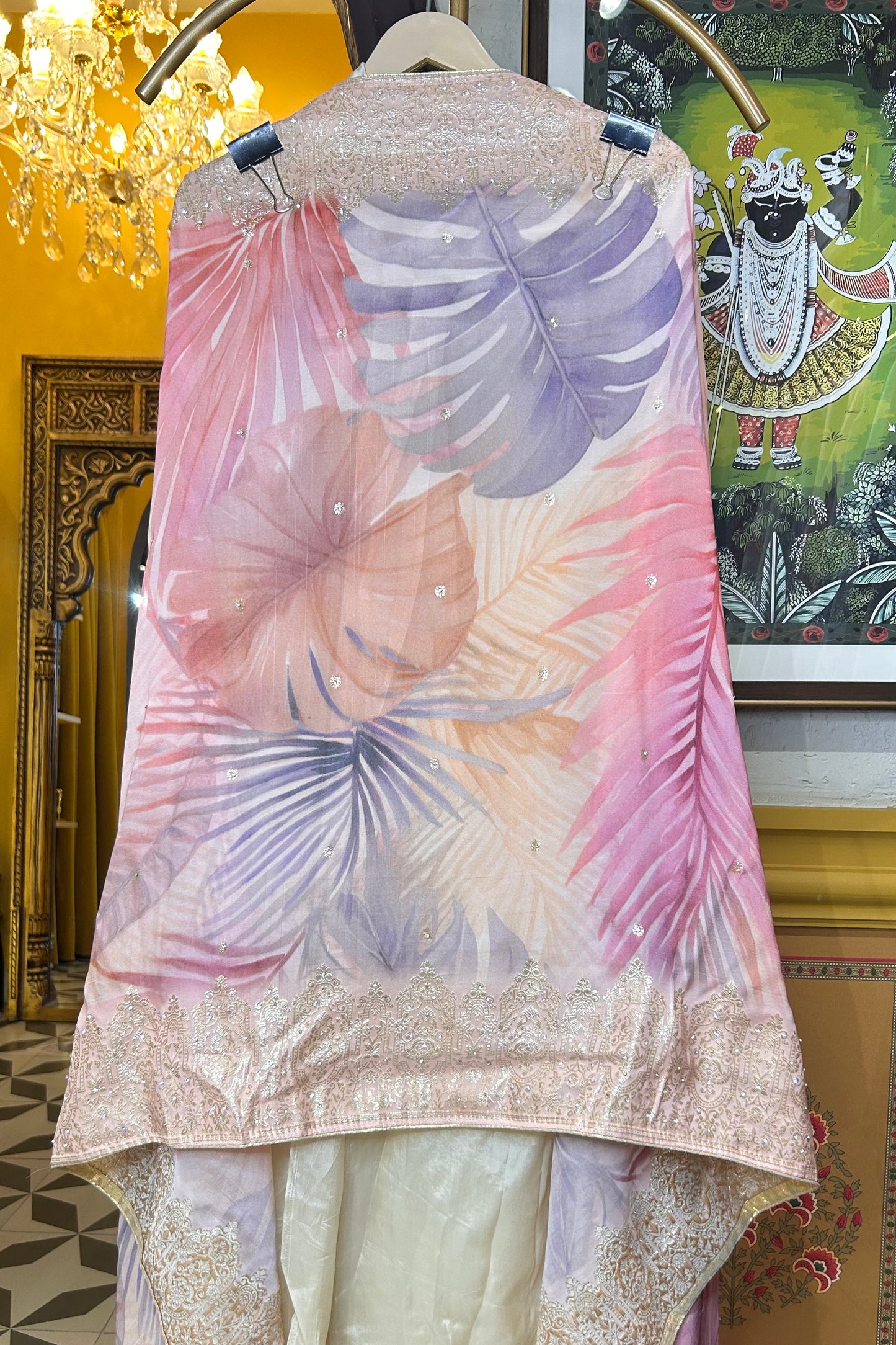 Tissue Organza Splendor suit (Ivory)