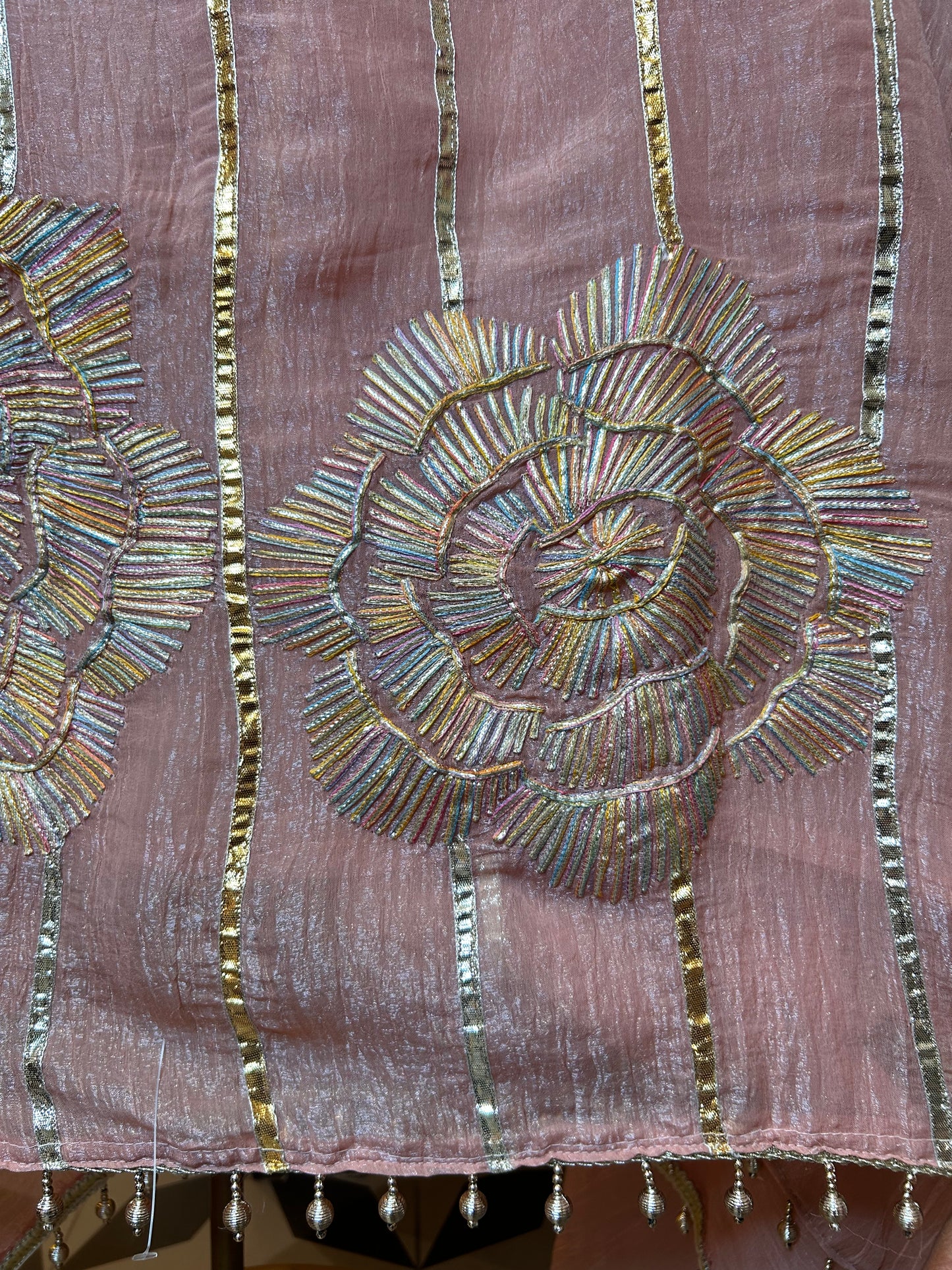 Tissue Organza suit(Peach)