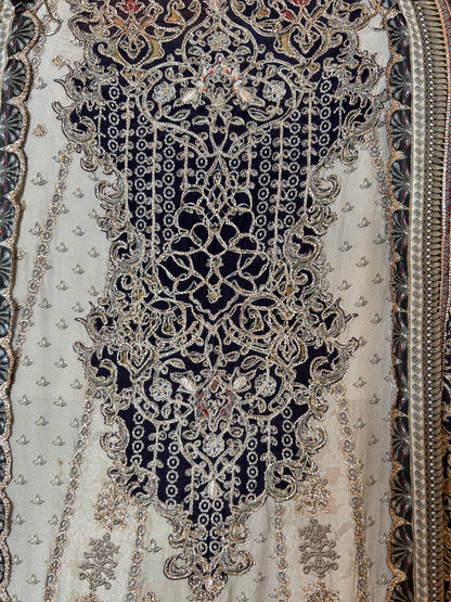 Charming kali crepe suit(Purple)