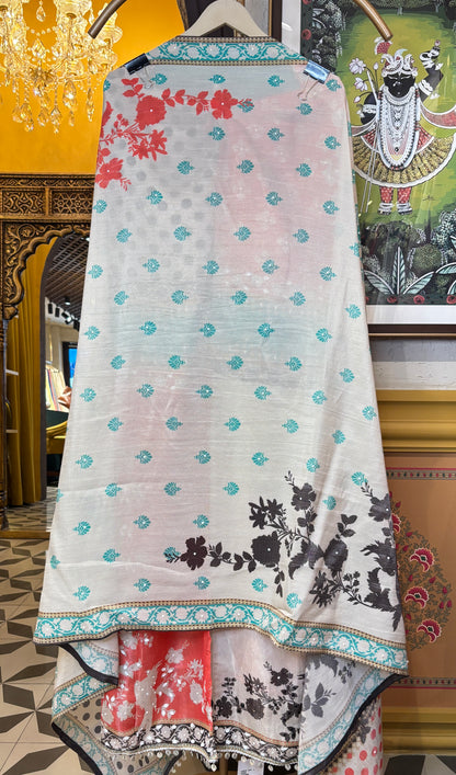 Nayab Shimmer Organza Suit