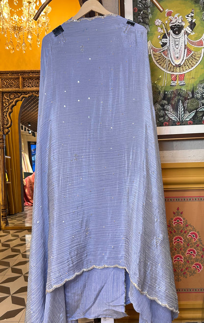 Zara Crushed Tissue Suit