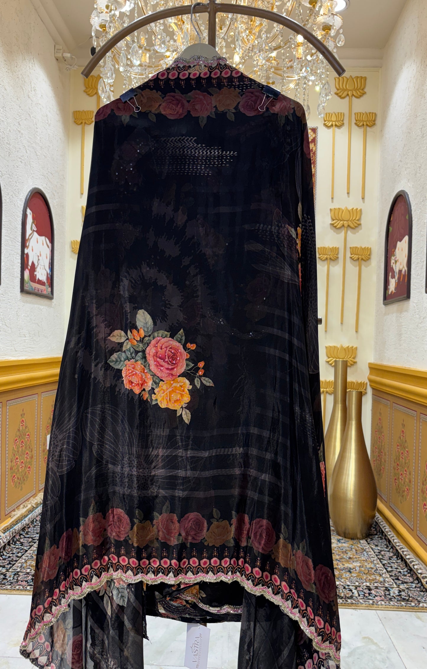 Noor Bloom Silk Organza Set