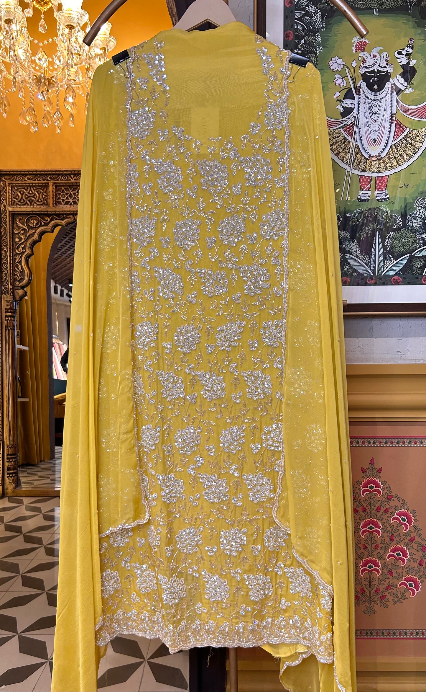 Nooraniyah Embroidered Organza Suit