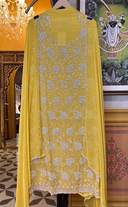 Nooraniyah Embroidered Organza Suit