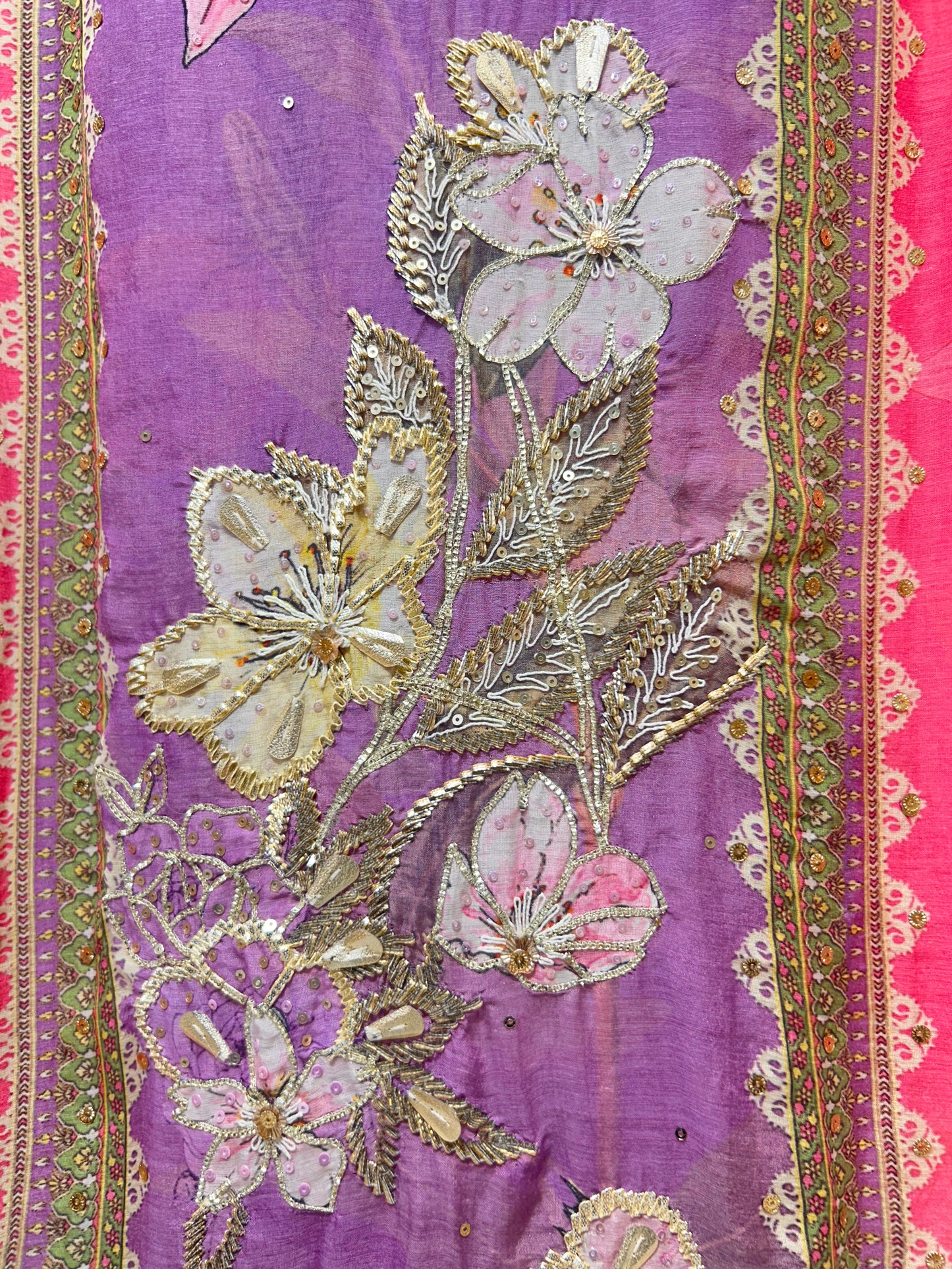 Noor-e-Meher Gotta Mul Suit (Purple)