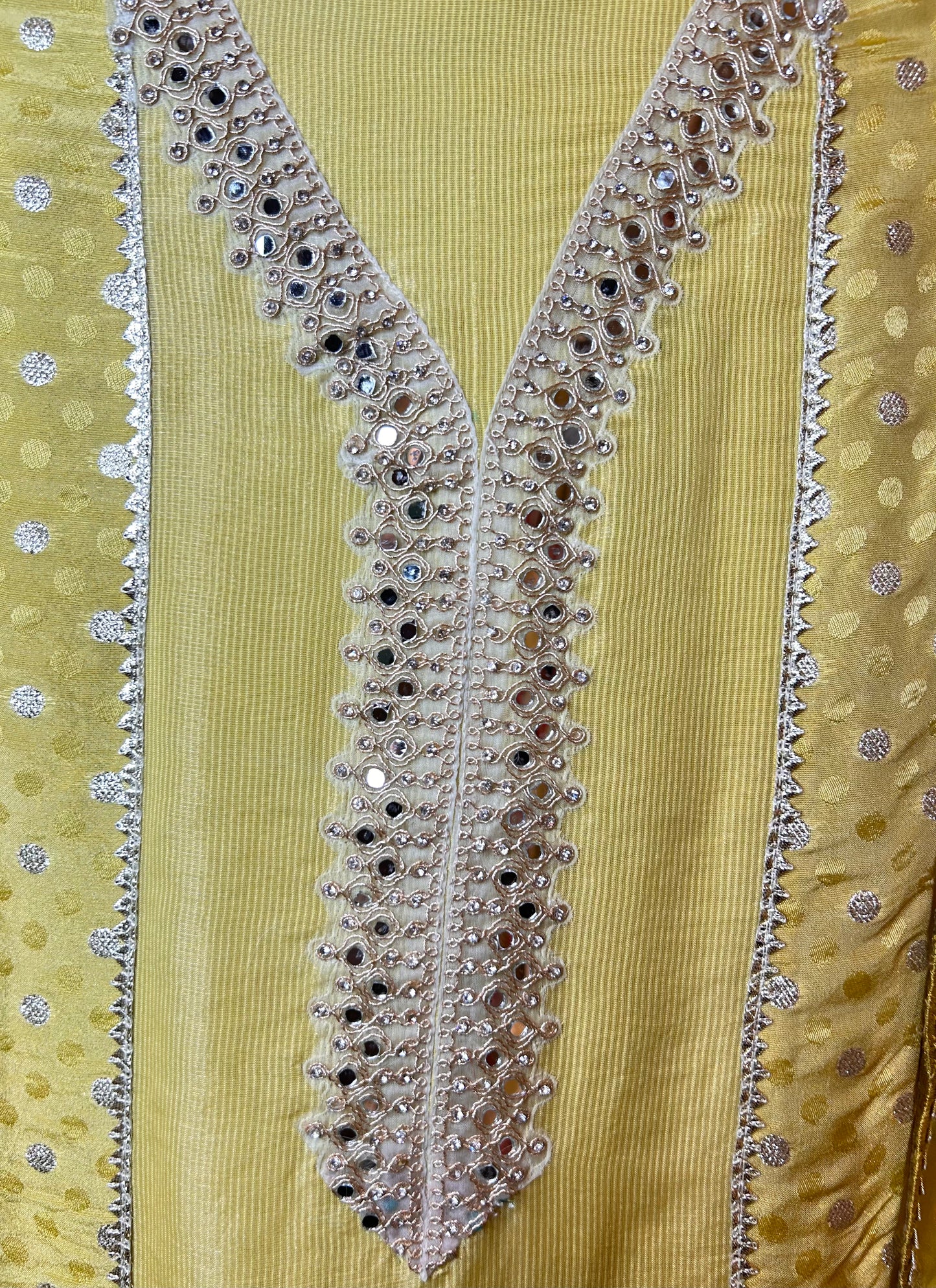 Zohra Shimmer Organza Suit