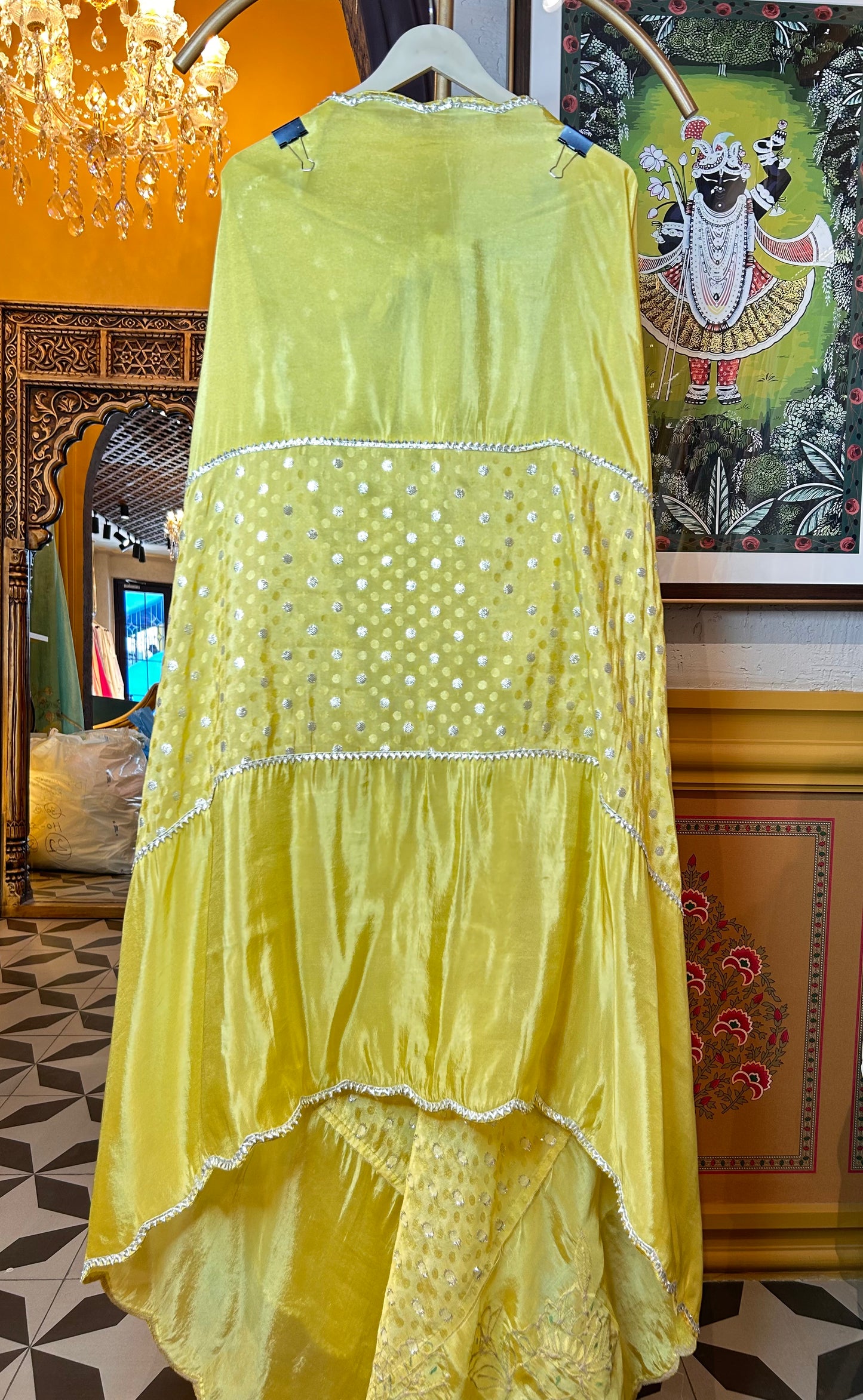 Zohra Shimmer Organza Suit