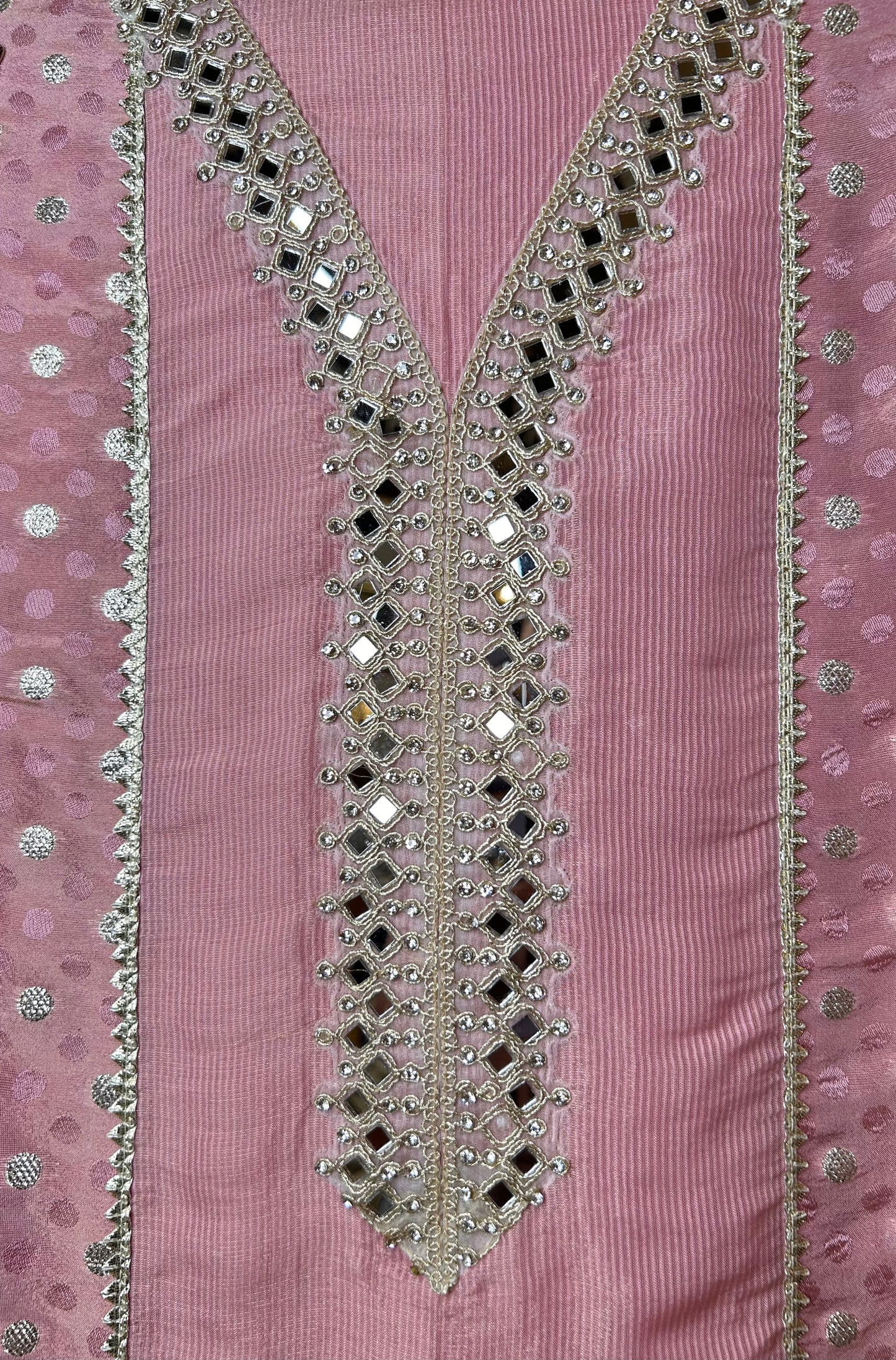 Zohra Shimmer Organza Suit