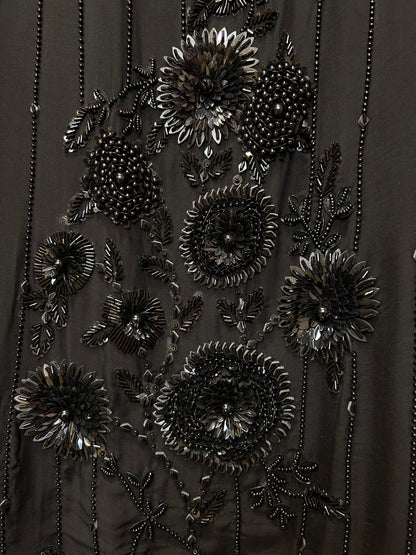 Mahira Black Beauty Organza Suit