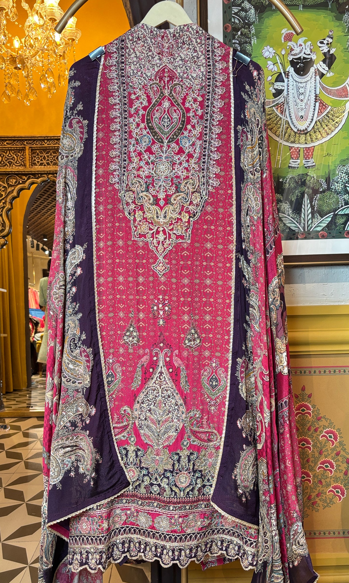 Luxe Crepe Charm suit(Pink)