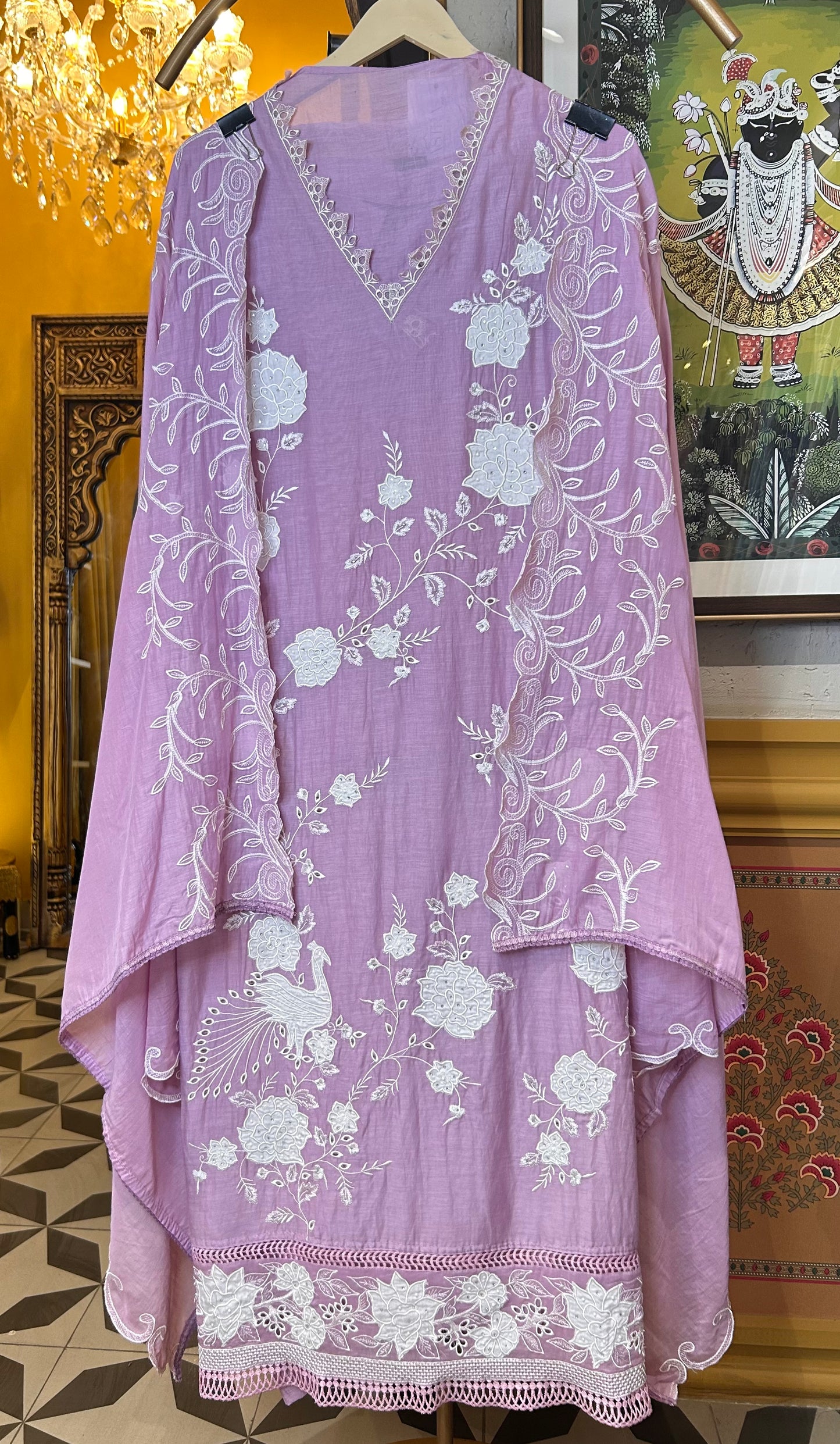 Gulnaar Mul Cotton Suit