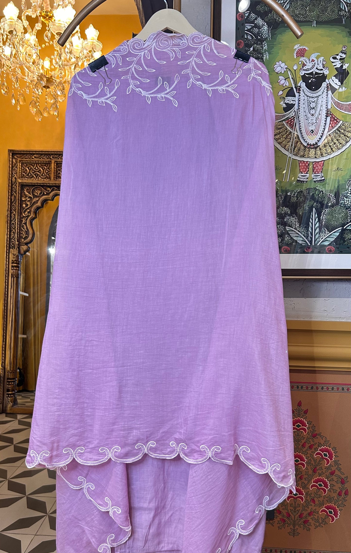 Gulnaar Mul Cotton Suit